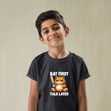 Bat first kids classic tee