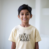 Cricket mode kids classic tee