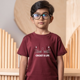 Cricket is life kids classic tee