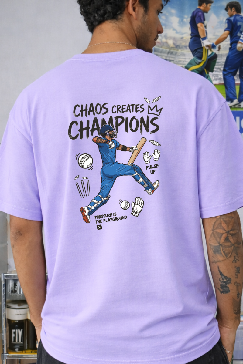 Chaos oversized back classic tee