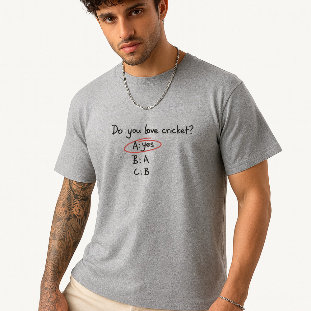 Love Cricket unisex classic tee