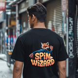 Spin Wizard_Oversized back classic tee