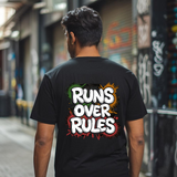 Runs over rules_Oversized Back classic tee