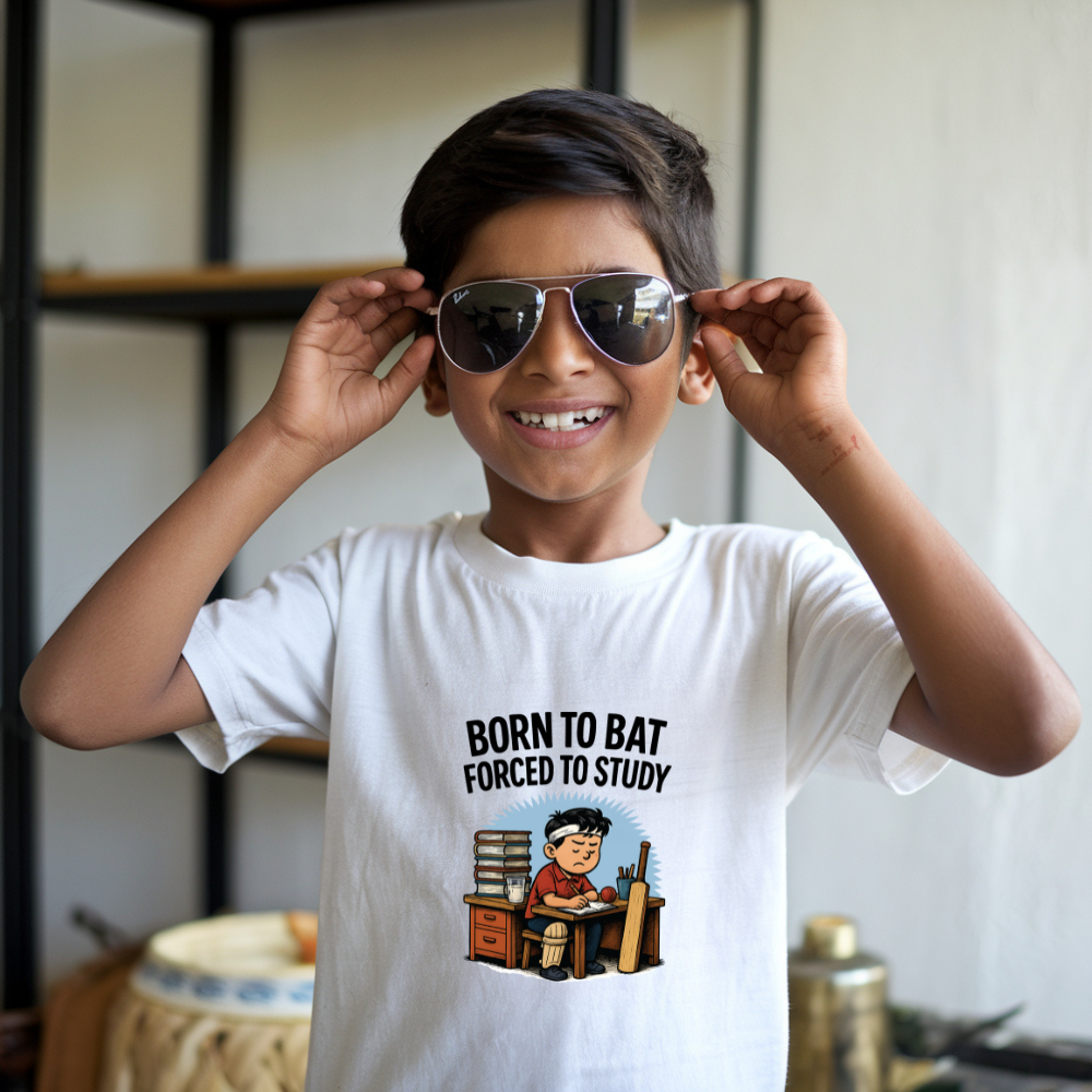 Forced to study kids classic tee