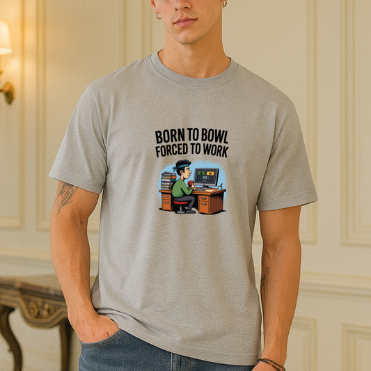 Born to bowl unisex classic tee