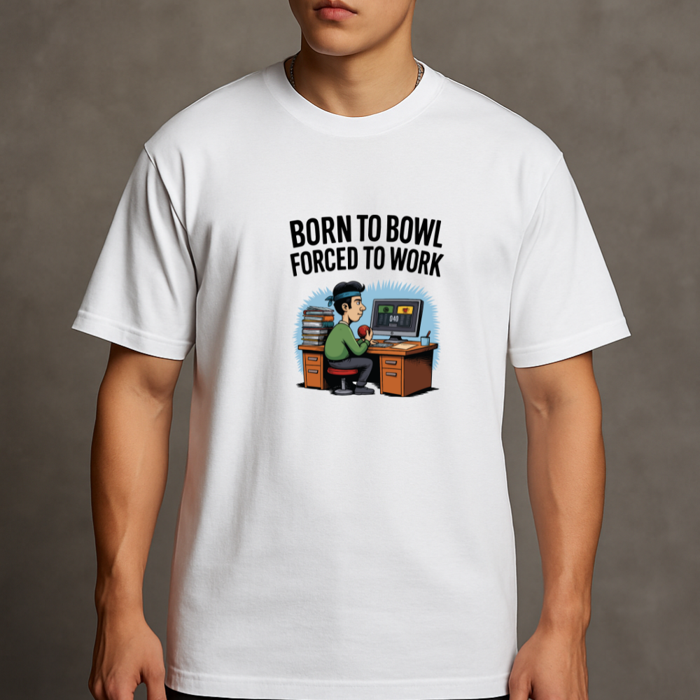Born to bowl unisex classic tee