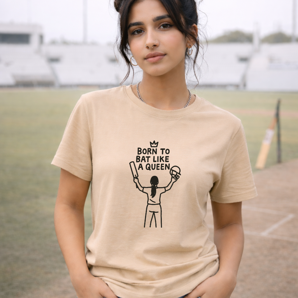 Bat like a queen women's classic tee