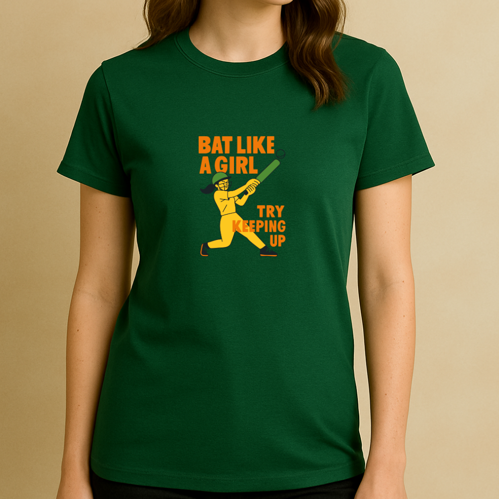 Like a girl women's classic tee