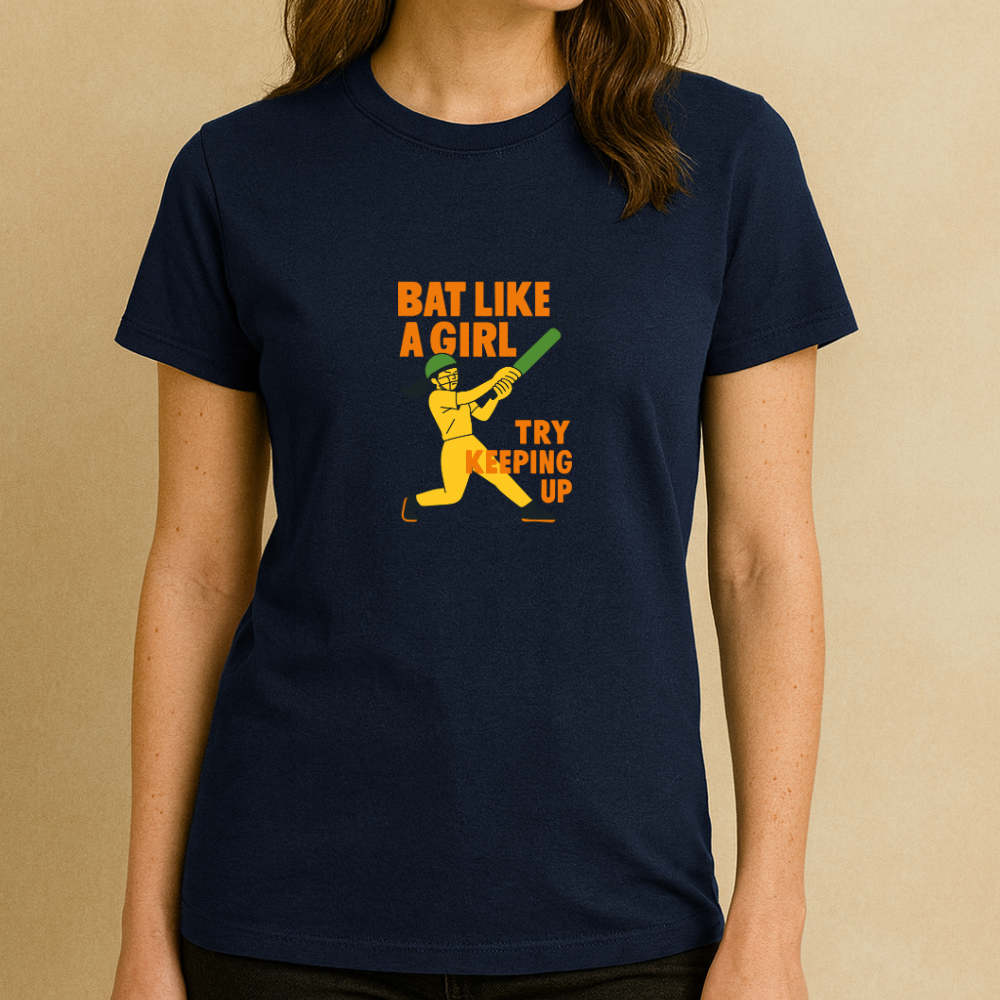 Like a girl women's classic tee