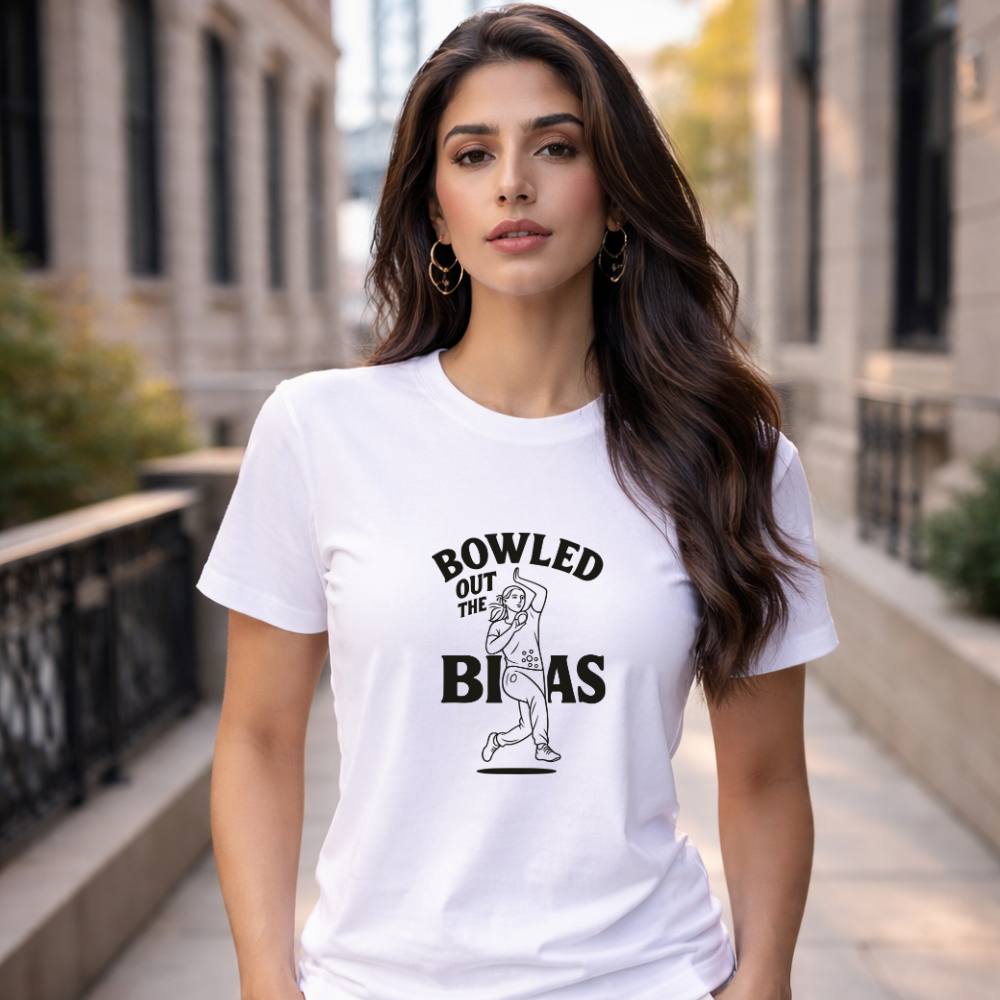 Bowled out women's classic tee