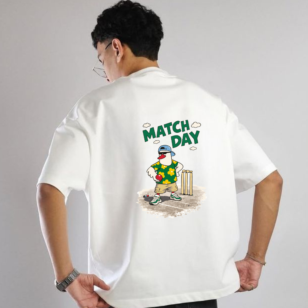 Match day_Oversized Back classic tee