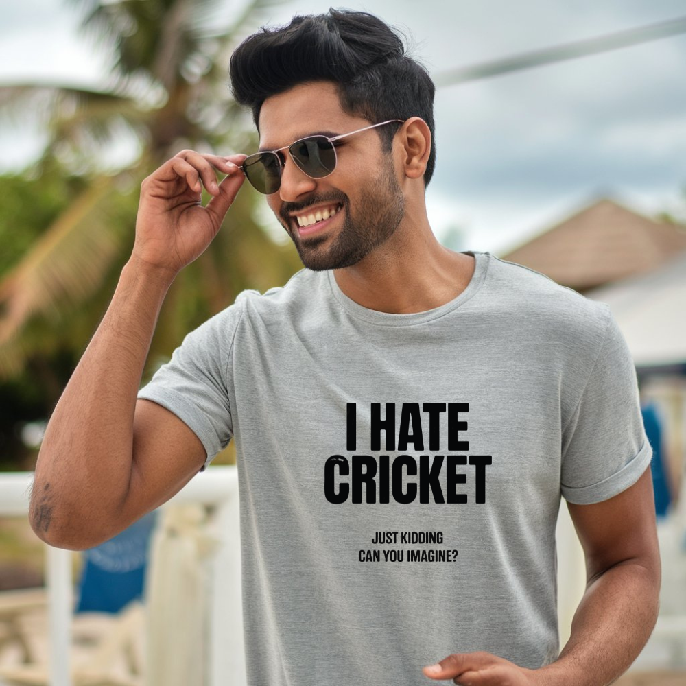 I hate cricket unisex classic tee