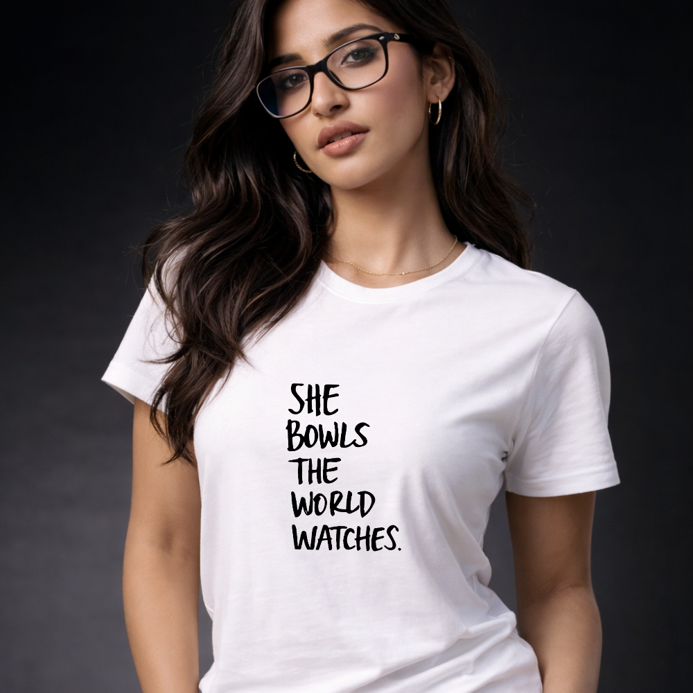 World watches women's classic tee