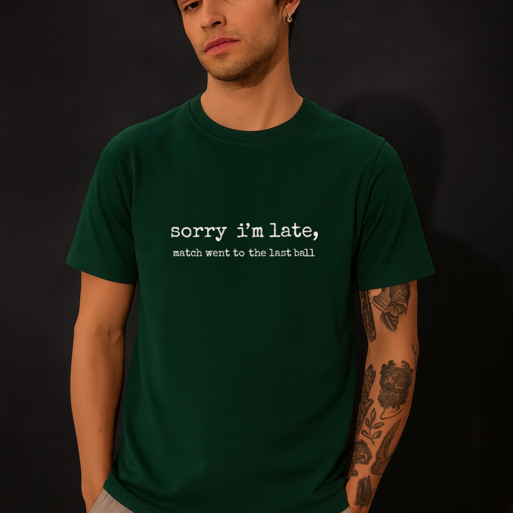 I'm late unisex classic tee