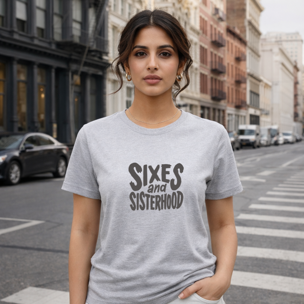 Sixes & sisterhood women's classic tee