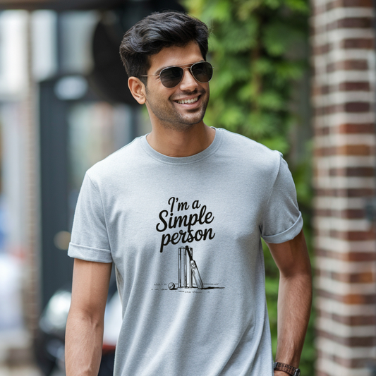 I'm a simple person unisex classic tee
