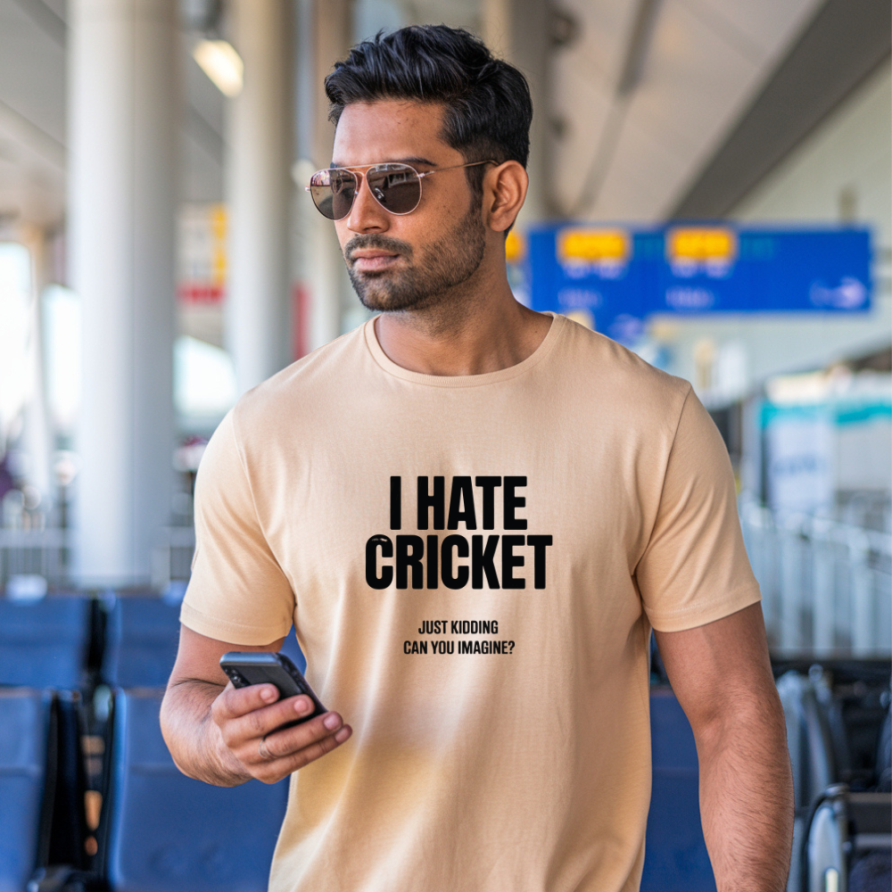 I hate cricket unisex classic tee