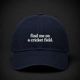 Find me embroidered baseball cap
