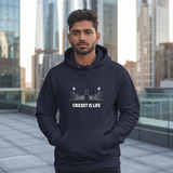 Cricket is life hoodie